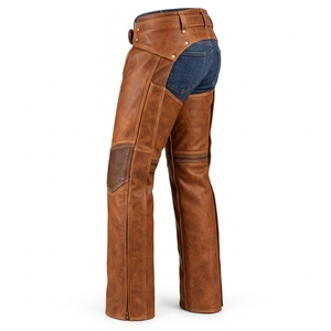 Adventures And Ranch - Pantalones de Montar de Cuero Completos, Material de Cuero de Alta Calidad, Cierre Ajustable, Ideal para Montar a Caballo al Aire Libre - Product Image 6