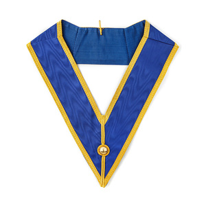 Traje Masónico de Alta Calidad, Personalizado, de Cuero y Terciopelo Ecológico, Bordado, Duradero, Estilo Provincial Senior de Londres - Product Image 3