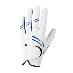 Gants de golf pour homme en cuir Cabretta blanc de haute qualité, nouveau logo brodé, pour gaucher, usage quotidien/casual, accessoires vestimentaires - Product Image 2