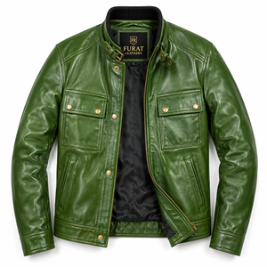 OEM Custom Avan Navy Blue <b>Suede</b> Waterproof Bomber <b>Jacket</b> Stand Collar Streetwear Zipper Closure Cotton Lining Men Winter - Product Image 4