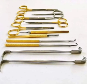 New 11PCs <b>Set</b> General Surgery Orthopedic Instruments German Stainless Steel - Product Image 1