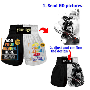 Maillot de boxe personnalisé par sublimation, T-shirt d'entraînement respirant à séchage rapide, Tenue de boxe d'équipe personnalisée OEM ODM - Product Image 5