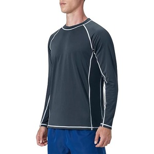 เสื้อว่ายน้ำผู้ชายแบบสั่งทำพิเศษ ป้องกันแสงแดด พิมพ์ลาย - Product Image 5