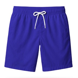 Pantalones Cortos de Hombre de Alta Calidad 2026, Color Amarillo Sólido, Casuales, con Cordón en la Cintura, Tejido Elástico, Corte Medio, Spandex - Product Image 5