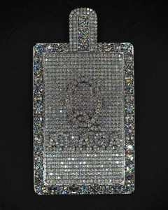 Colgante de Moissanita Personalizado Estilo Hip Hop, Color D, VVS, Plata de Ley 925, Pasa Prueba de Diamante, Collar con Incrustaciones - Product Image 2