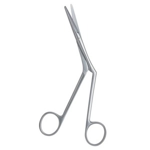 Tijeras Nasales Heyman 03-459-180, Juego de Instrumentos Quirúrgicos de Acero Inoxidable para Cirugía ORL, para Corte Preciso de Tejido Nasal, Manual - Product Image 1