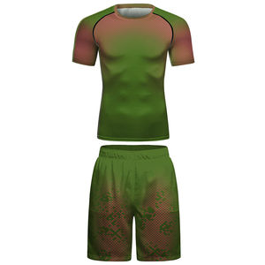 Compression Wear Fitness Yoga Gym Sets For Men Wholesale Rate Gym Workout Compressions Shirts and <b>Pants</b> Set - Product Image 2