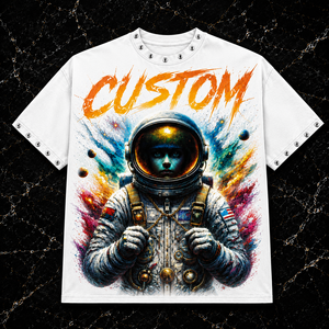 เสื้อยืดพิมพ์ลายกราฟิกประดับเพชร Glory Custom ผ้าฝ้าย 100% เนื้อนุ่ม สไตล์วินเทจ แขนสั้น สำหรับใส่ได้ทั้งชายและหญิง - Product Image 5
