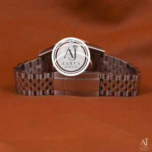Montre à bracelet en acier inoxydable avec cadran en diamant, mouvement à quartz analogique, bracelet de 20 mm, cadran rond, bijoux pour femmes - Product Image 5