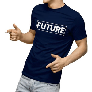 Camiseta de Hombre de Algodón Extra Grande con Logotipo Personalizado de Alta Calidad, Diseño Personalizado con Métodos de Impresión Digital, Camiseta de Hombre - Product Image 1