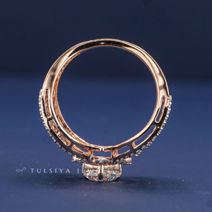 14K Gold Synthetic <b>Diamond</b> <b>Ring</b> for Women Brilliant Cut Lab Created <b>Diamond</b> Engagement <b>Ring</b> Elegant Fine Jewelry Gift - Product Image 6