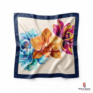 Bufanda Corta Personalizada con Impresión, Etiqueta Blanca, Fabricante Textil OEM ODM, Accesorios de Moda, Proveedor de Fábrica de Exportación al por Mayor - Product Image 1