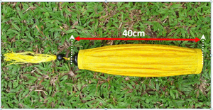 โคมไฟผ้าไหมกรอบไม้ไผ่ทำด้วยมือโคมไฟผ้าไหมเวียดนามสำหรับตกแต่งงานแต่งงานในบ้าน - Product Image 3