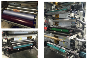 Chất lượng cao tự động 2 4 6 màu máy in flexo cuộn để cuộn cho phim PP Bopp Pet giấy - Product Image 6