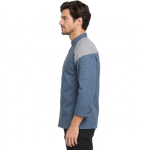 Veste de Chef Homme Premium – Blouse de Cuisine en Tissu Résistant à Manches Longues – Coupe Confortable – Tenue Professionnelle de Cuisine – OEM - Product Image 6