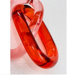 Maillons de chaîne en résine en gros, maillons de chaîne en résine en vrac, maillons de chaîne en résine personnalisés, accessoires de chaîne en résine, maillons de chaîne pour sacs en résine - Product Image 2