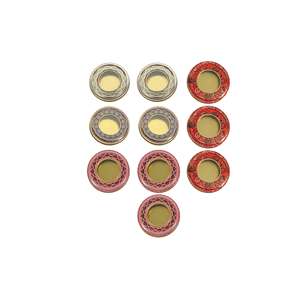 กล่องดีบุกฝาเกลียวใส ภาชนะใส่เทียนโลหะอเนกประสงค์ สำหรับเก็บชา น้ำตาล ลูกอม กาแฟ - Product Image 1