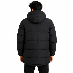 Custom Men's Hooded Puffer <b>Jacket</b> <b>Winter</b> Spring Insulated Quilted Parka Wholesale Men's <b>Jackets</b> OEM <b>Waterproof</b> Outdoor Coat USA - Product Image 3