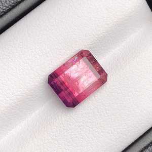 Turmalina natural de origen afgano, gema suelta con corte esmeralda, piedra de cristal para la elaboración de joyas. - Product Image 5
