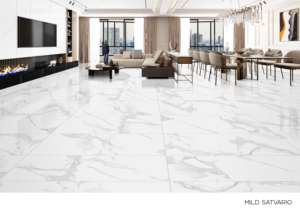 Carreaux de porcelaine Satvario style italien 600x1200mm, grand format, pour salon, cuisine, salle de bain et murs - Product Image 5