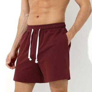 Pantalones Cortos Deportivos de Verano para Hombre, Ropa Masculina, Pantalones Cortos Deportivos de Algodón para Correr, Color Personalizado, Diseño Sólido - Product Image 6