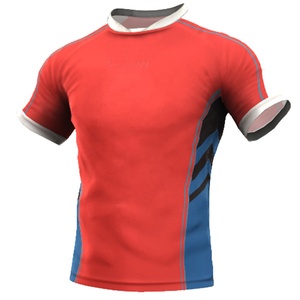 Camiseta clásica de alta calidad para hombre, equipo de Rugby, sublimación - Product Image 1