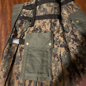 New Camouflage Pattern Breathable Kilt Mens Traditional Tactical Kilt - Product Image 3