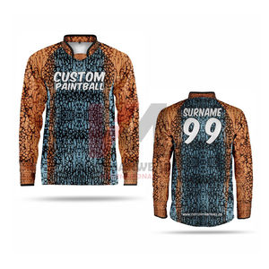 Camiseta de Paintball Profesional al por Mayor, Serie Signature, Gráficos de Equipo Sublimados con Protección Acolchada, Logotipo Personalizado - Product Image 4