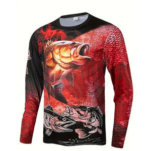 Camisetas de Pesca Personalizadas al por Mayor, Camisetas de Pesca Sublimadas, Camisetas de Pesca Más Vendidas - Product Image 2