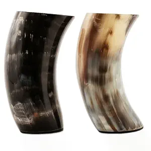 Verre à shot en corne de buffle poli, étanche, artisanal, ornement décoratif pour la boisson de Noël - Product Image 5