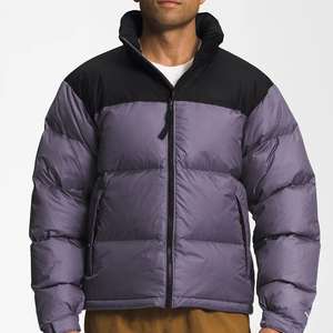 Chaqueta Acolchada de Lona para Hombre, Corte Ajustado, con Cuello Alto, Estilo Urbano Invernal, Servicio OEM, Diseño Personalizable - Product Image 6