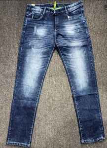 Pantalones Vaqueros Casuales de Moda para Hombre, Estilo Cargo Holgado con Botones, Jeans de Mezclilla para Hombre - Product Image 2