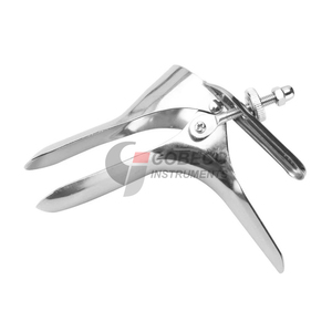 Spéculum vaginal pliable en acier inoxydable, design compact, trousse médicale portable, instrument d'examen - Product Image 1