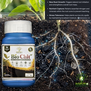 Stimulant de croissance racinaire naturel liquide pour le sol et les plantes AgriBio Consultants Modèle 2026 (Durée de conservation de 3 ans) - Product Image 1