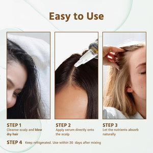 Nuevo Sérum Facial con Péptidos Orgánicos 2026, Calidad Superior, Antienvejecimiento, Hidratante, Previene la Caída del Cabello, Cuidado Diario de la Piel - Product Image 3