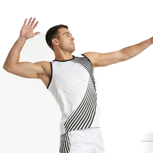 Custom Sublimation Printed Men Netball Jersey Sleeveless Tops Men’s Netball Jersey Football V-Neck Training Shirt - Product Image 6
