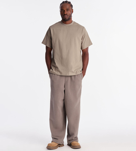 Custom Men's T-Shirts High Quality 100% Cotton Oversized Boxy T-Shirt Manufacturer Streetwear Screen Printing <b>Tshirts</b> - Product Image 1