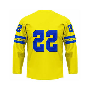 Jersey de Hockey sobre Hielo a Precio de Fábrica, Diseño Personalizado, Transpirable, Envío Rápido - Product Image 1