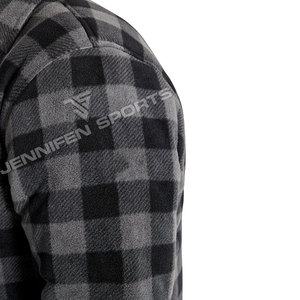 Chemises pour hommes et femmes en flanelle 100% polaire à carreaux, style décontracté printemps-automne, douces, confortables, vintage, patchwork - Product Image 4