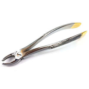 Forceps d'extraction dentaire orthodontique manuel de haute qualité en acier inoxydable allemand avec poignée ergonomique - Product Image 2
