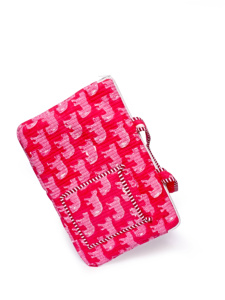 Sac fourre-tout pour ordinateur portable en coton matelassé pour femmes Niharo, vente en gros |   Sac à bandoulière imprimé éléphant |   Sac d'ordinateur rembourré avec poche avant | - Product Image 1