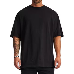 Men's Regular Fit Solid Color O-Neck Short Sleeve Cotton <b>T</b>-<b>Shirt</b> Breathable Casual Knitted Style - Product Image 6
