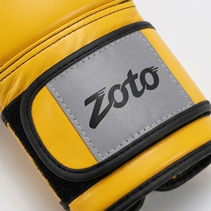 Gants de boxe en cuir PU de haute qualité OEM avec logo personnalisé, support de poignet, pour sac de frappe, vente en gros - Product Image 5