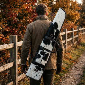 Housse de protection pour arme à feu en cuir de qualité supérieure, durable et pratique, pour la chasse au gros gibier. Housse d'arme de haute qualité. - Product Image 1