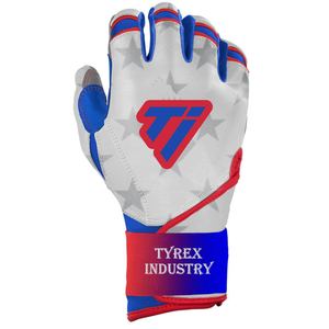 Custom OEM Baseball Batting Gloves Anti Slip Leather Grip Professional Batting Gloves for Men Youth Wholesale - Product Image 4