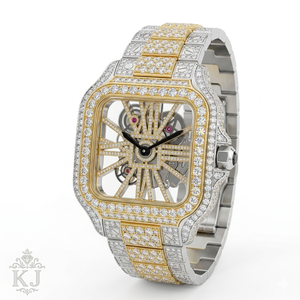 Montre habillée élégante pour homme en acier inoxydable, mouvement à quartz, design élégant et net, léger, mouvement fiable et durable - Product Image 1