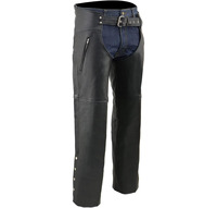 Samroz Sports Cuissardes en Cuir pour Hommes, Couleur Personnalisable, Haute Qualité, Toutes Saisons, Poche Zippée sur la Cuisse, Doublure en Maille, Personnalisées pour Motards