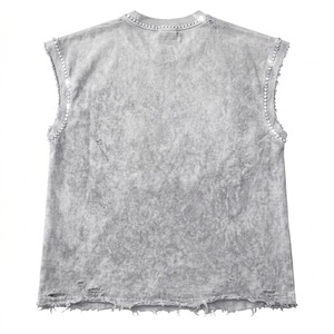 Camiseta sin mangas Glory Custom con estampado gráfico de diamantes de imitación, 100% algodón jersey, tela suave, estilo vintage, para uso unisex. - Product Image 2