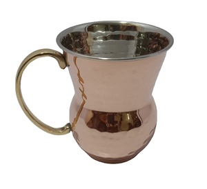 Beau Design cuivre Mule de moscou tasse cuivre et acier tasse 100% cuivre naturel chope à bière - Product Image 1
