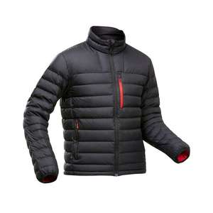 Veste matelassée bleu marine pour homme, col montant, fermeture éclair, coupe-vent, manteau d'hiver décontracté, coupe régulière, design slim - Product Image 5
